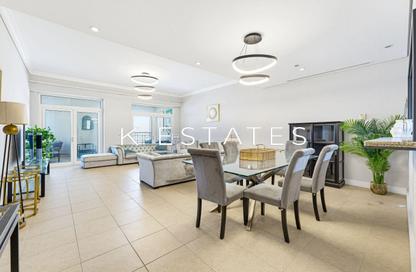 Apartment - 2 - 3 for rent in Al Haseer - Shoreline Apartments - Palm Jumeirah - Dubai