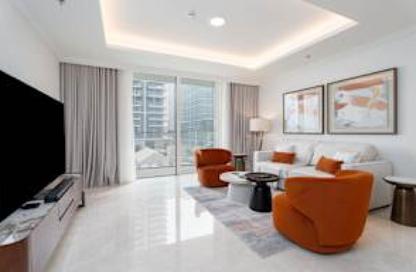 Apartment - 1 Bedroom - 1 Bathroom for rent in Palace Beach Residence - EMAAR Beachfront - Dubai Harbour - Dubai