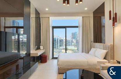 Apartment - Studio - 1 for rent in Hyde Walk - Jumeirah Garden City - Al Satwa - Dubai