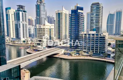 Apartment - 1 Bedroom - 2 Bathrooms for rent in Continental Tower - Dubai Marina - Dubai