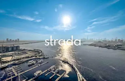 شقة - 3 غرف نوم - 4 حمامات للايجار في دبي كريك ريزيدنس برج 3 شمال - Dubai Creek ريزيدنسز North - Dubai Creek ريزيدنسز - مرسى خور دبي - دبي