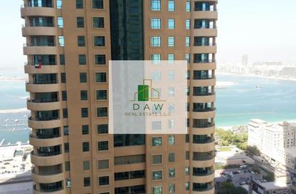 Apartment - 1 Bedroom - 2 Bathrooms for rent in Sulafa Tower - Dubai Marina - Dubai