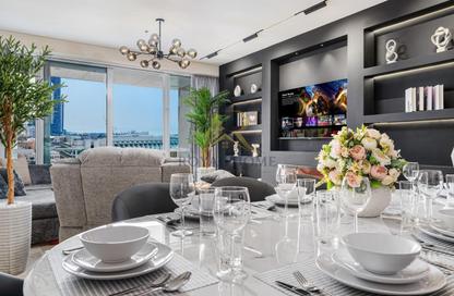 Apartment - 3 Bedrooms - 6 Bathrooms for sale in Al Fattan Marine Tower - Al Fattan Marine Towers - Jumeirah Beach Residence - Dubai Apartment - 3 Bedrooms - 6 Bathrooms for sale in Al Fattan Marine Tower - Al Fattan Marine Towers - Jumeirah Beach Residence - Dubai