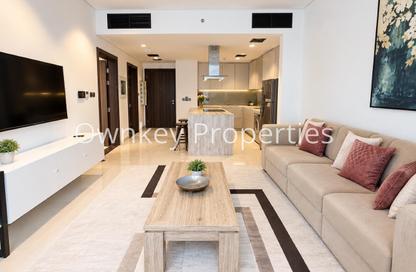 Apartment - 1 - 2 for rent in Aumary Residence - Meydan Avenue - Meydan - Dubai