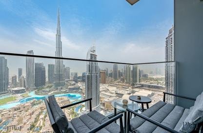 Apartment - 2 Bedrooms - 2 Bathrooms for rent in Burj Royale - Downtown Dubai - Dubai