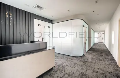 طابق كامل - 3 غرف نوم - 2 حمامات للايجار في برج الحبتور التجاري - دبي مارينا - دبي