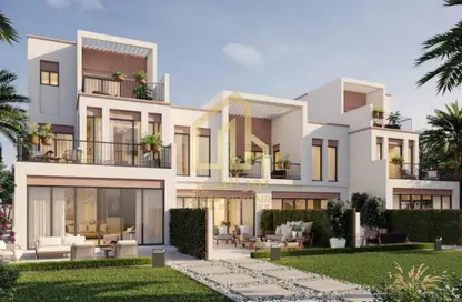 Townhouse - 5 Bedrooms - 6 Bathrooms for sale in Costa Brava at DAMAC Lagoons - Damac Lagoons - Dubai