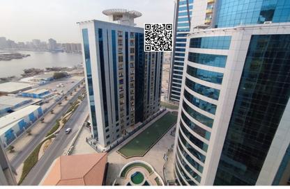 Apartment - 1 Bedroom - 2 Bathrooms for rent in Orient Tower 1 - Orient Towers - Al Bustan - Ajman