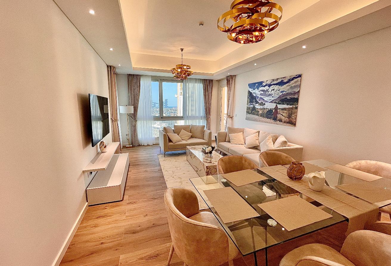 Premium Furnishing | Huge Terrace with Sea view photo 16