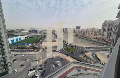 شقة - غرفة نوم - 2 حمامات للبيع في برج هيرا - مدينة دبي الرياضية - دبي