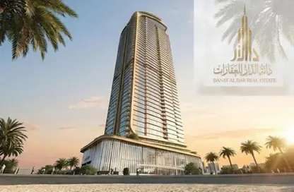 Apartment - 2 Bedrooms - 3 Bathrooms for sale in Al Watan Tower - Ajman Corniche Road - Ajman