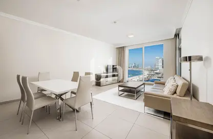 شقة - غرفة نوم - 2 حمامات للايجار في برج البطين - جميرا بيتش ريزيدنس - دبي