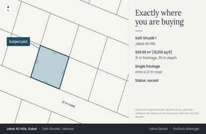 Land - Studio for sale in Jebel Ali Hills - Saih Shuaib 1 - Jebel Ali - Dubai