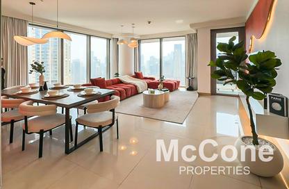 Apartment - 2 Bedrooms - 3 Bathrooms for rent in Boulevard Point - Downtown Dubai - Dubai