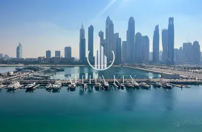 شقة - 3 غرف نوم - 4 حمامات للايجار في برج Marina Vista 1 - مارينا فيستا - إعمار بيتشفرونت - دبي هاربور - دبي