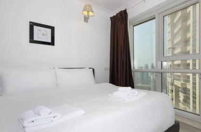 Apartment - Studio - 1 Bathroom for rent in Goldcrest Executive - JLT Cluster C - Jumeirah Lake Towers - Dubai