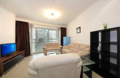 Apartment - Studio - 1 Bathroom for rent in Goldcrest Executive - JLT Cluster C - Jumeirah Lake Towers - Dubai
