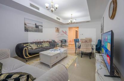 Apartment - 1 Bedroom - 2 Bathrooms for rent in Beach Tower 2 - Al Khan Lagoon - Al Khan - Sharjah