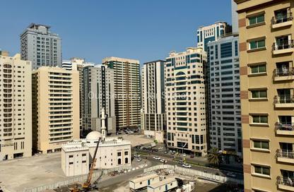 Apartment - 1 Bedroom - 2 Bathrooms for rent in New Al Taawun Road - Al Taawun - Sharjah