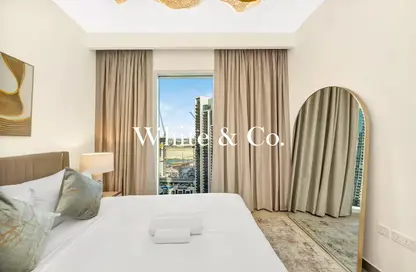 شقة - غرفة نوم - 1 حمام للايجار في برج كريك هورايزون 1 - الخور الأفق - مرسى خور دبي - دبي