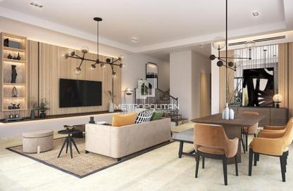 Townhouse - 4 - 4 for sale in Portofino - Damac Lagoons - Dubai