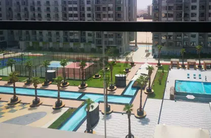 شقة - غرفة نوم - 1 حمام للبيع في لاونز من دانوب بلوك 2 - لاونز لدانوب - المدينة العالمية - دبي