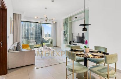 Apartment - 1 Bedroom - 2 Bathrooms for rent in Burj Vista Tower 1 - Burj Vista - Downtown Dubai - Dubai
