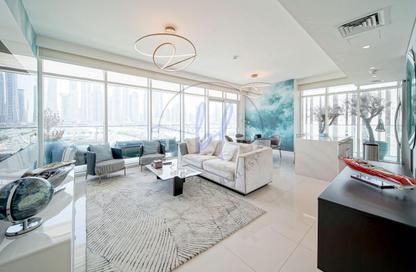 Apartment - 3 - 3 for rent in Sunrise Bay Tower 1 - Sunrise Bay - Emaar Beachfront - Dubai Harbour - Dubai