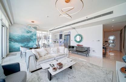 Apartment - 3 - 3 for rent in Sunrise Bay Tower 1 - Sunrise Bay - Emaar Beachfront - Dubai Harbour - Dubai