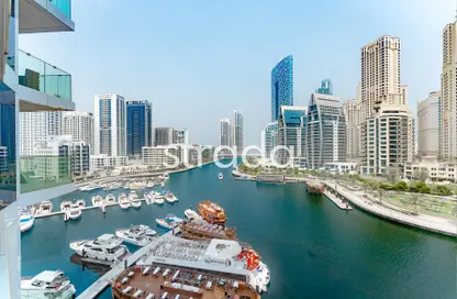 Apartment - 1 Bedroom - 2 Bathrooms for rent in Stella Maris - Dubai Marina - Dubai