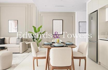 شقة - غرفة نوم - 1 حمام للبيع في برج Marina Vista 1 - مارينا فيستا - إعمار بيتشفرونت - دبي هاربور - دبي