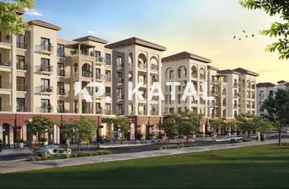 Apartment - Studio - 1 Bathroom for sale in Bloom Living - Zayed City (Khalifa City C) - Khalifa City - Abu Dhabi