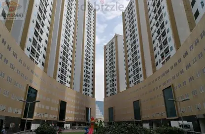 Apartment - 1 Bedroom - 2 Bathrooms for sale in Tower A2 - Ajman Pearl Towers - Ajman Downtown - Ajman