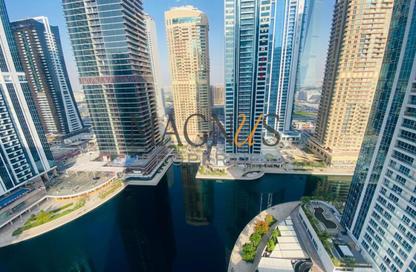 شقة - 1 - 2 للايجار في ليك سايد ريزيدنس - (JLT) مجمع A - أبراج بحيرات الجميرا - دبي