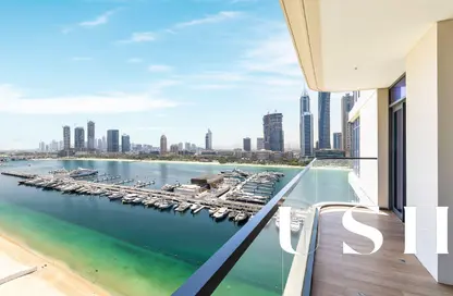 شقة - 2 غرف نوم - 2 حمامات للبيع في برج Marina Vista 1 - مارينا فيستا - إعمار بيتشفرونت - دبي هاربور - دبي