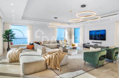 Penthouse - 5 Bedrooms - 5 Bathrooms for rent in Bahar 5 - Bahar - Jumeirah Beach Residence - Dubai