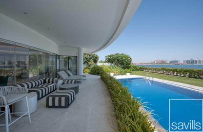 Villa - 5 Bedrooms - 6 Bathrooms for rent in Signature Villas Frond D - Signature Villas - Palm Jumeirah - Dubai