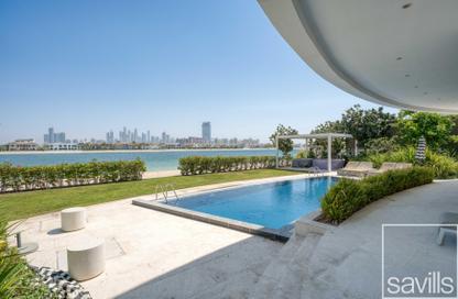 Villa - 5 Bedrooms - 6 Bathrooms for rent in Signature Villas Frond D - Signature Villas - Palm Jumeirah - Dubai