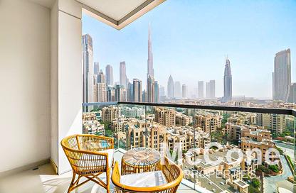 Apartment - 2 Bedrooms - 3 Bathrooms for rent in Bellevue Tower 1 - Bellevue Towers - Downtown Dubai - Dubai