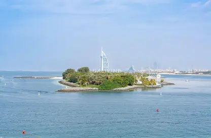 Apartment - 3 Bedrooms - 4 Bathrooms for rent in Jash Falqa - Shoreline Apartments - Palm Jumeirah - Dubai