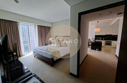 Apartment - 1 Bedroom - 2 Bathrooms for rent in Dubai Marina Mall Hotel - Dubai Marina - Dubai