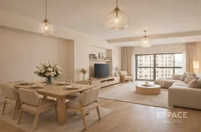 Apartment - 2 Bedrooms - 4 Bathrooms for rent in Golden Mile 10 - Golden Mile - Palm Jumeirah - Dubai