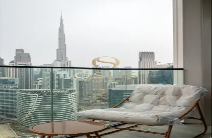 شقة - 1 حمام للايجار في بنينسولا ثري - بنينسولا - الخليج التجاري - دبي