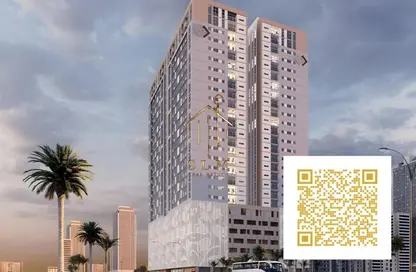 شقة - غرفة نوم - 2 حمامات للبيع في بلوبيل ريزيدنس - العامرة - عجمان