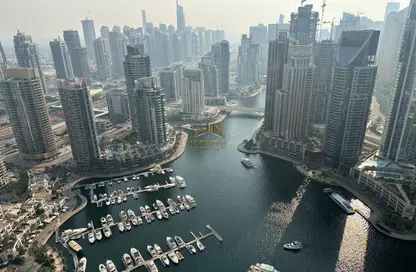 شقة - 3 غرف نوم - 5 حمامات للايجار في بوابة المارينا 1 - مارينا جيت - دبي مارينا - دبي