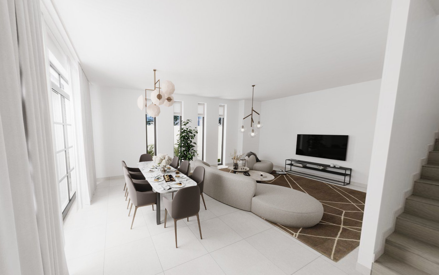 Great Community | Corner Villa | Single Row