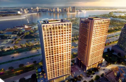 Apartment - 2 Bedrooms - 3 Bathrooms for sale in Binghatti Moonlight - Al Jaddaf - Dubai