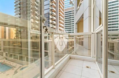 Apartment - Studio - 1 Bathroom for rent in Marina Pearl - Dubai Marina - Dubai