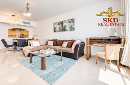Apartment - 1 - 2 for rent in Lake Point Tower - JLT Cluster N - Jumeirah Lake Towers - Dubai