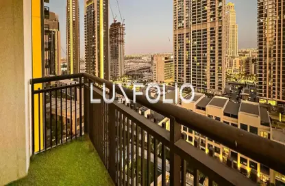 Apartment - 2 Bedrooms - 2 Bathrooms for rent in Burj Views A - Burj Views - Downtown Dubai - Dubai